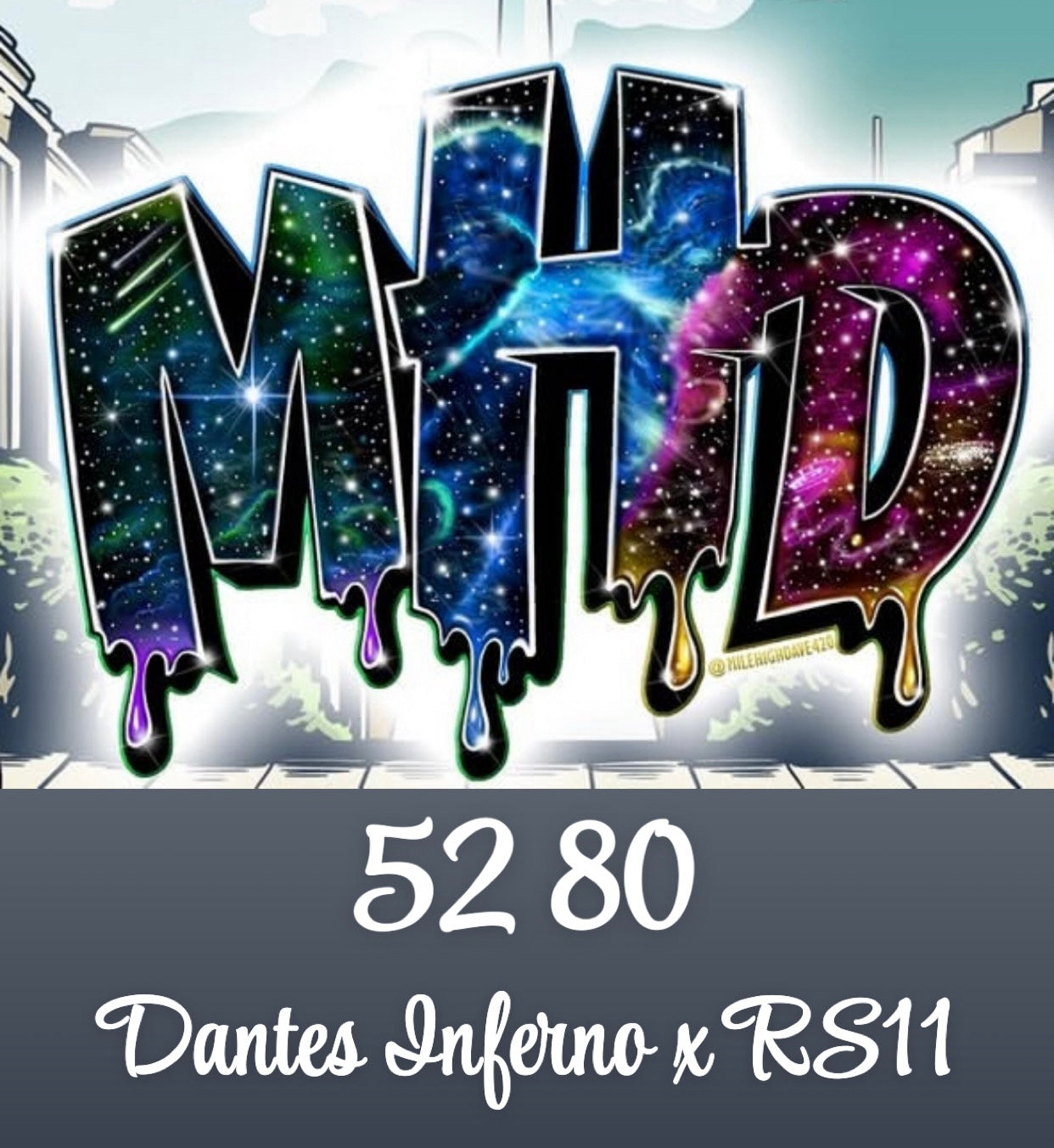 MileHighDave 52 80 (Dantes Inferno x RS11) 7 feminisierte Samen